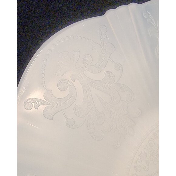 Antique Macbeth-Evans American Sweetheart Monax Depression Glass Platter - Picture 11 of 15